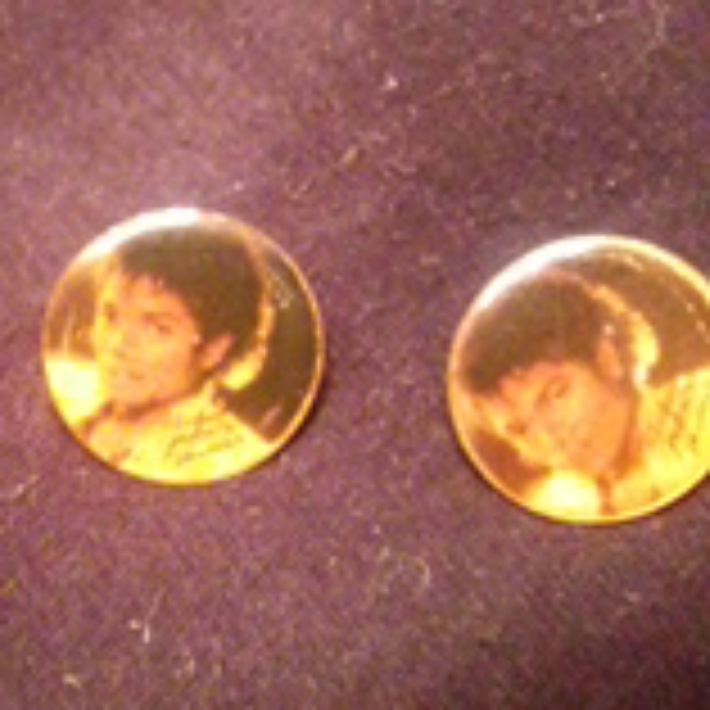 Micheal Jackson Thriller pierce earrings